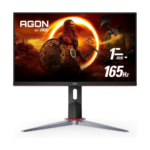 AOC 24G2SP 24" Frameless Gaming Monitor, Full HD IPS, 165Hz, 1ms, Height Adjustable Stand - Black