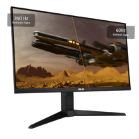 ASUS TUF Gaming VG27AQML1A Gaming Monitor – 27-inch, QHD (2560x1440), Overclock to 260Hz (Native 240Hz), ELMB Sync, FreeSync Premium, 1ms (GTG), Variable Overdrive, 100% sRGB, DisplayHDR 400 - Image 2