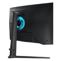 Samsung 27-Inch QHD VA Curved Gaming Monitor featuring 240Hz refresh rate, 1ms response time, Wireless connectivity, HDMI, Display Port, USB Hub, Ethernet, and Bluetooth - LS27BG650EMXUE - Image 4
