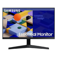 Samsung 27'' S3 S31C Essential Full HD Flat Monitor with IPS Panel, 75Hz Refresh Rate, Borderless Design, and AMD FreeSync - Model: LS27C310EAMXUE