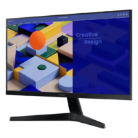 Samsung 27'' S3 S31C Essential Full HD Flat Monitor with IPS Panel, 75Hz Refresh Rate, Borderless Design, and AMD FreeSync - Model: LS27C310EAMXUE - Image 3