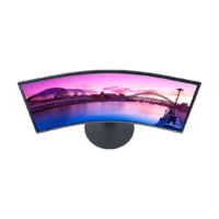 Samsung 27-Inch 1000R Curved Monitor with 75Hz Refresh Rate, Bezeless Design, DisplayPort, HDMI, AMD FreeSync - Model: LS27C390EAMXUE - Image 3