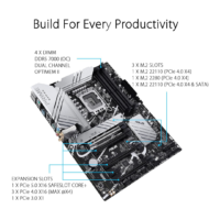 ASUS Prime Z790-P WIFI LGA 1700 ATX Motherboard - PCIe 5.0, DDR5, WIFI 6, Bluetooth v5.2 - Image 5