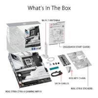 ASUS ROG Strix Z790-A Gaming WIFI II (WIFI 7) LGA 1700 ATX Motherboard - DDR5, PCIe 5.0 x16 - Image 3