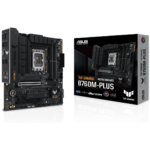 Asus TUF GAMING B760M-PLUS Mowjat ATX Motherboard - 4 DDR5 Slots, HDMI, DP, 2.5G LAN