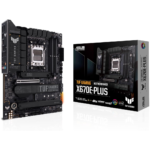 ASUS TUF Gaming X670E-PLUS ATX Motherboard - 16 Power Stages, PCIe 5.0, DDR5 Memory