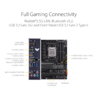 ASUS TUF Gaming X670E-PLUS ATX Motherboard - 16 Power Stages, PCIe 5.0, DDR5 Memory - Image 4