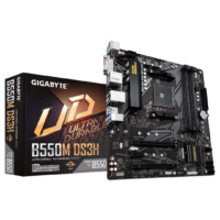 Gigabyte B550M DS3H Mowjat ATX Motherboard - DDR4, M.2, HDMI, AM4 Socket Compatible