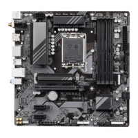 Gigabyte B760M DS3H AX LGA 1700 M-ATX Motherboard - Intel B760, DDR5, 2x M.2, PCIe 4.0, USB 3.2 Gen 2 Type-C, WIFI 6E, 2.5GbE LAN, Q-Flash Plus - Image 2
