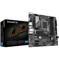 Gigabyte B760M DS3H DDR5 LGA1700 M-ATX Motherboard - Intel 14th/13th/12th Gen CPU Support, PCIe 4.0, USB 3.2 Gen2, 2.5GbE LAN, Quad-Display Graphics, RAID Support