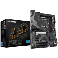 Gigabyte Z790 UD LGA1700 DDR5 Motherboard - Supports Intel Processor Family, DIMM Memory Slots, SATA & M.2 Interfaces, 4 SATA Connectors