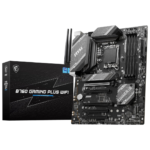 MSI B760 Gaming Plus WIFI ATX Gaming Motherboard - Supports 12th/13th Gen Intel Processors, LGA 1700, DDR5, PCIe 4.0, M.2, 2.5Gbps LAN, USB 3.2 Gen2, Wi-Fi 6E