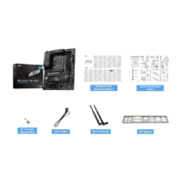 MSI PRO B760-P WIFI DDR4 ATX Motherboard - Supports Intel 12th & 13th Gen Core Processors, LGA 1700 Socket, DDR4 Memory Boost up to 5333+MHz/OC, PCIe 4.0 x16 Slots, M.2 Gen4 Slots, 2.5G LAN, Wi-Fi 6E, Dual-channel DDR4, RGB Lighting, HDMI, DisplayPort, USB 3.2 Gen2 - Image 3