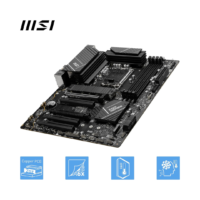 MSI PRO B760-P WIFI DDR4 ATX Motherboard - Supports Intel 12th & 13th Gen Core Processors, LGA 1700 Socket, DDR4 Memory Boost up to 5333+MHz/OC, PCIe 4.0 x16 Slots, M.2 Gen4 Slots, 2.5G LAN, Wi-Fi 6E, Dual-channel DDR4, RGB Lighting, HDMI, DisplayPort, USB 3.2 Gen2 - Image 4