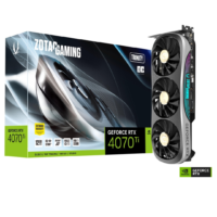 ZOTAC GAMING GeForce RTX 4070 Ti Trinity OC Graphics Card - 12GB GDDR6X | ZT-D40710J-10P