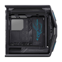 ASUS Hyperion GR701 Full Tower E-ATX Gaming Case - Black (90DC00F0-B39000), featuring 9 Expansion Slots, Tempered Glass, Up To 420mm Radiator Support, 3x 140 mm Front Fans, and ARGB Aura Sync. - Image 2