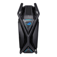 ASUS Hyperion GR701 Full Tower E-ATX Gaming Case - Black (90DC00F0-B39000), featuring 9 Expansion Slots, Tempered Glass, Up To 420mm Radiator Support, 3x 140 mm Front Fans, and ARGB Aura Sync. - Image 5