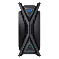 ASUS Hyperion GR701 Full Tower E-ATX Gaming Case - Black (90DC00F0-B39000), featuring 9 Expansion Slots, Tempered Glass, Up To 420mm Radiator Support, 3x 140 mm Front Fans, and ARGB Aura Sync. - Image 3