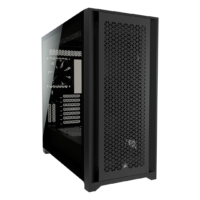 Corsair 5000D Airflow Mid-Tower ATX PC Case with Tempered Glass - Black