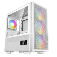 EPCOOL CH560 Mid Tower White Case with 3x 140mm ARGB Fans and 1x 120mm ARGB Fan