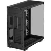 Deepcool CH780 Full Tower ATX PC Case Panoramic Tempered Glass Vertical Mount Gen 4 Riser Cable Up to 420mm AIO Trinity 140mm ARGB Fans Type-C 4x USB 3.0 Black | R-CH780-BKADE41-G-1 - Image 4