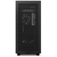 NZXT H7 Flow ATX Mid Tower PC Gaming Case - Black, Quick-Release Tempered Glass Side Panel, Front I/O USB Type-C Port | CM-H71FB-01 - Image 3