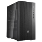 SilverStone FARA R1 V2 Mid-Tower ATX Case Black Tempered Glass Side Panel