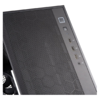 SilverStone FARA R1 V2 Mid-Tower ATX Case Black Tempered Glass Side Panel - Image 5