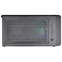 Thermaltake V250 ARGB ATX Mid-Tower Chassis with Motherboard Sync, 3 120mm 5V Addressable RGB Fans + 1 Pre-Installed Black 120mm Rear Fan - Image 3