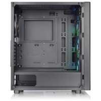 Thermaltake V250 ARGB ATX Mid-Tower Chassis with Motherboard Sync, 3 120mm 5V Addressable RGB Fans + 1 Pre-Installed Black 120mm Rear Fan - Image 2