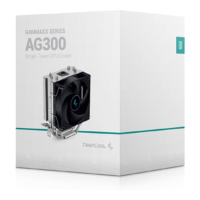 Deepcool AG300 Black CPU Cooler for Intel and AMD Processors