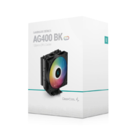Deepcool AG400 BK ARGB Black CPU Cooler for Intel and AMD Processors
