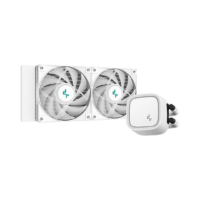 DeepCool LE520 All-In-One RGB 240mm Liquid CPU Cooler - White | R-LE520-WHAMMN-G-1 - Image 3
