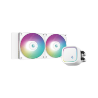 DeepCool LE520 All-In-One RGB 240mm Liquid CPU Cooler - White | R-LE520-WHAMMN-G-1 - Image 2