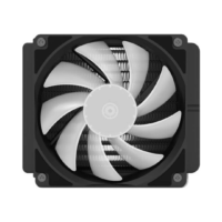 DarkFlash Radiant DC120 ARGB Liquid CPU Cooler - Supports Both Intel and AMD, 330mm Pipe Length, 3200 RPM Speed, 84.2CFM Airflow, 7.20W Power Consumption - Black - Image 3