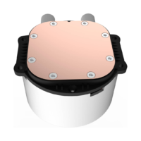 DarkFlash Radiant DC240 aRGB Liquid CPU Cooler - Supports Both Intel and AMD, 400mm Pipe Length, 3200 RPM Speed, 84.2CFM Airflow, 7.20W Power Consumption - White - Image 3