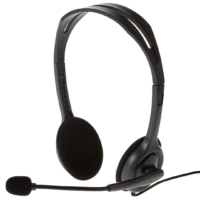 Logitech H110 Stereo Headset, Black - 981-000271 - Image 2