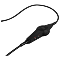 MSI DS502 Gaming Headset - Wired, 7.1 Virtual Surround Sound, USB, Black/Red - Image 4