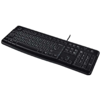 Logitech K120 Keyboard with Arabic Layout - Black - Image 2