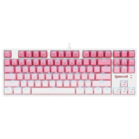 Redragon K645W Cass RGB Wired Mechanical Gaming Keyboard - Pink - Image 2