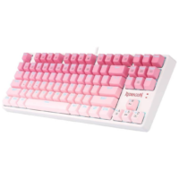 Redragon K645W Cass RGB Wired Mechanical Gaming Keyboard - Pink