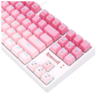 Redragon K645W Cass RGB Wired Mechanical Gaming Keyboard - Pink - Image 5
