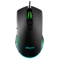 Galax Slider-03 RGB Gaming Mouse - 7200 DPI Sensor, 7 Programmable Macro Keys, Customizable RGB Backlit, 3 Million Clicks, USB Interface, 1.5m Braided Cable - Image 3