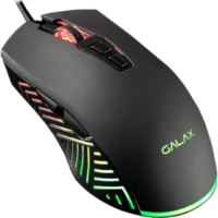 Galax Slider-03 RGB Gaming Mouse - 7200 DPI Sensor, 7 Programmable Macro Keys, Customizable RGB Backlit, 3 Million Clicks, USB Interface, 1.5m Braided Cable - Image 2