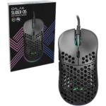 Galax Slider-05 Optical RGB Gaming Mouse - Adjustable 10000 DPI Sensor, 7 Programmable Macro Keys, 6+1 Buttons, 10 Million Clicks, USB Interface, 1.8m Cable - Black