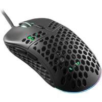 Galax Slider-05 Optical RGB Gaming Mouse - Adjustable 10000 DPI Sensor, 7 Programmable Macro Keys, 6+1 Buttons, 10 Million Clicks, USB Interface, 1.8m Cable - Black - Image 2