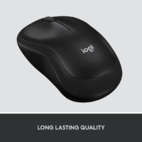 Logitech M220 Wireless Mouse - Silent Buttons, 1000 DPI Optical Tracking, 2.4 GHz with USB Mini Receiver - Image 2