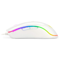 Redragon M711 Cobra Gaming Mouse - White-Pink, 16.8 Million RGB Color Backlit, 10,000 DPI Adjustable, Comfortable Grip, 7 Programmable Buttons - Image 4