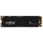 Crucial P3 2TB PCIe 3.0 NVMe M.2 SSD, 3D NAND, up to 3500MB/s, Black - CT2000P3SSD8
