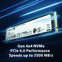 Kingston NV2 500GB M.2 2280 NVMe Internal SSD | PCIe 4.0 Gen 4x4 | Up to 3500 MB/s - SNV2S/500G - Image 4